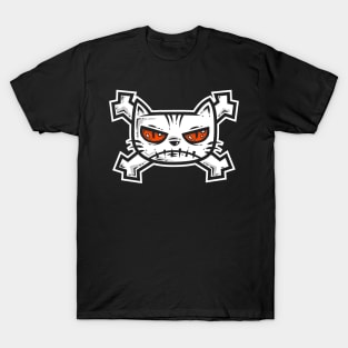 Cross Bone Cat T-Shirt